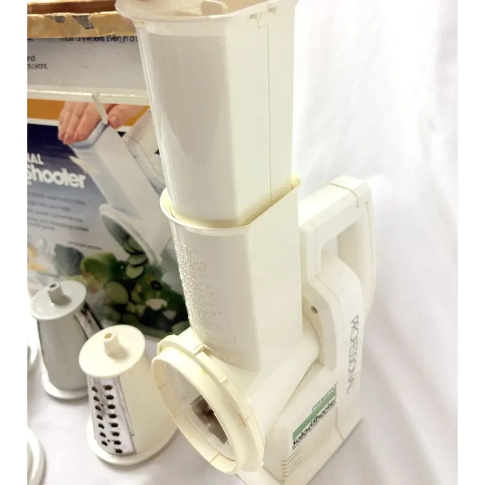VTG Presto Professional Salad Shooter Model 02970 Electric Slicer Shredder